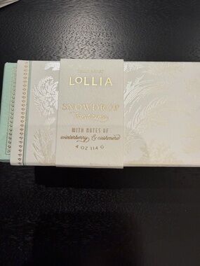 LoLLIA Snowdrop Hand Cream Trio - NWT